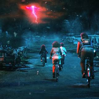 Welcome to Hawkins wallpaper