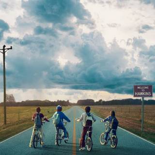 Welcome to Hawkins wallpaper