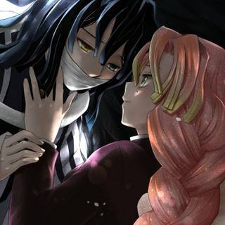 Mitsuri x Obanai wallpaper