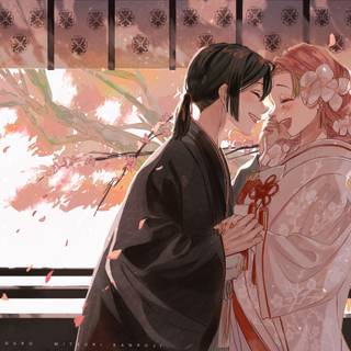 Mitsuri x Obanai wallpaper