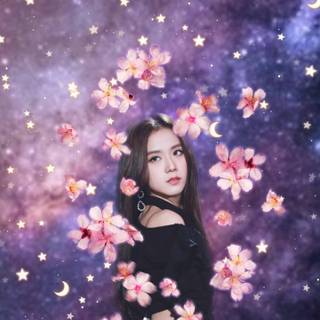 Flower Jisoo wallpaper