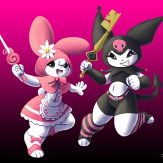 Kuromi anime wallpaper