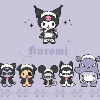Kuromi anime wallpaper