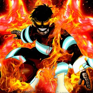 Shinra phone wallpaper