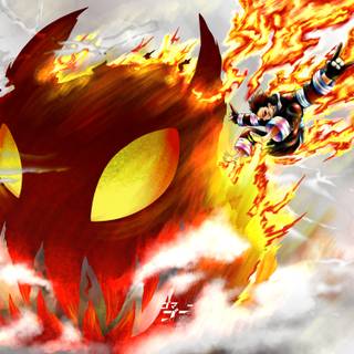 HD 4k Shinra Kusakabe wallpaper