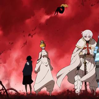 HD 4k Shinra Kusakabe wallpaper