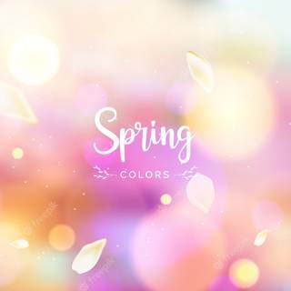 Pretty spring colors wallpaper