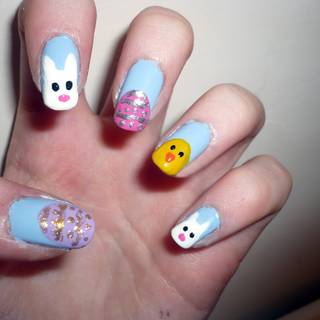 Easter nail wallpaper