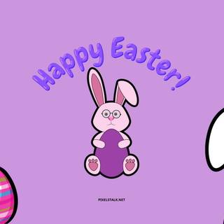 Easter bunny desktop wallpaper