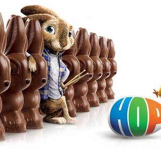 Easter bunny desktop wallpaper