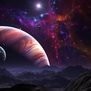 Planets Ultra HD wallpaper