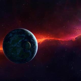 Planets Ultra HD wallpaper