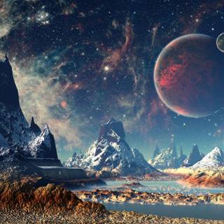 Planets Ultra HD wallpaper