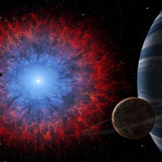 Planets Ultra HD wallpaper