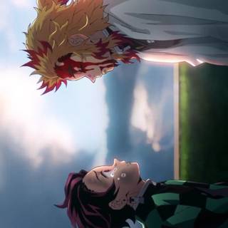 Rengoku & Tanjiro wallpaper