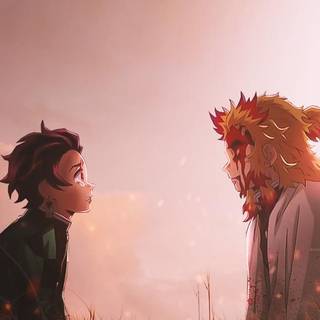 Rengoku & Tanjiro wallpaper