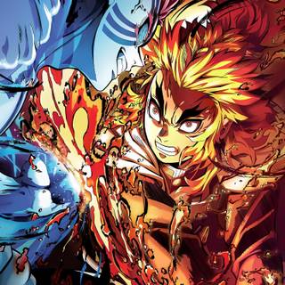 Rengoku & Tanjiro wallpaper