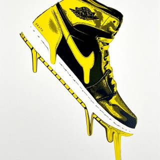 Drip Jordan wallpaper