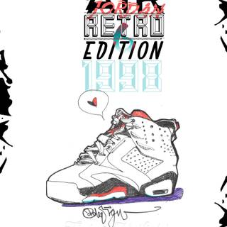 Drip Jordan wallpaper