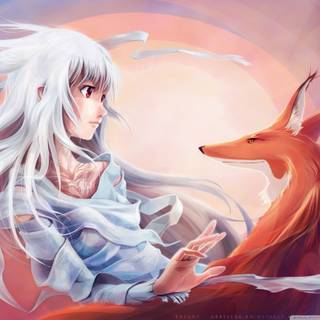 Majestic fox wallpaper