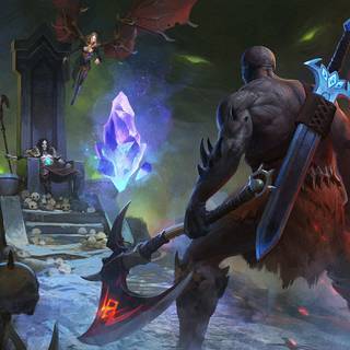 Hack and slash video games wallpaper