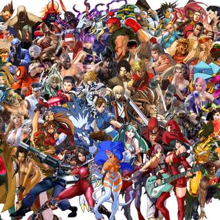 Fighting video games wallpaper