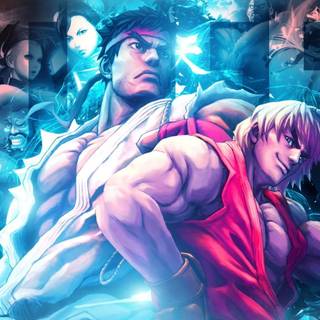 Fighting video games wallpaper