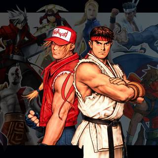 Fighting video games wallpaper