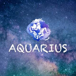 Blue Aquarius wallpaper