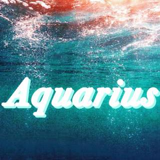 Blue Aquarius wallpaper