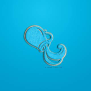 Blue Aquarius wallpaper