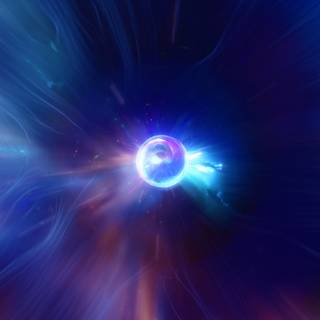 Blue profile wallpaper