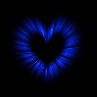 Blue profile wallpaper