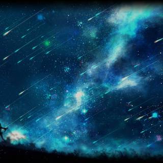 Blue profile wallpaper