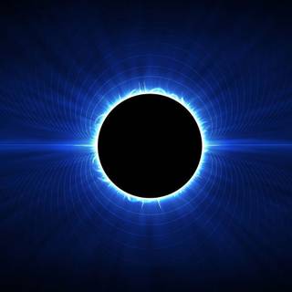 Blue profile wallpaper