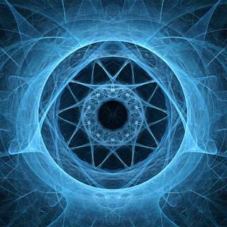 Blue profile wallpaper