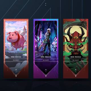 Valorant player card wallpaper