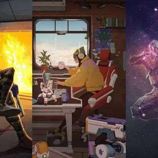 Valorant player card wallpaper