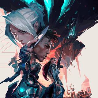 Valorant player card wallpaper