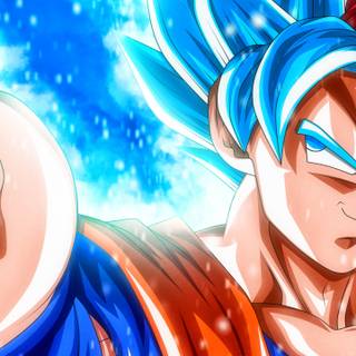 God Fusion Goku wallpaper