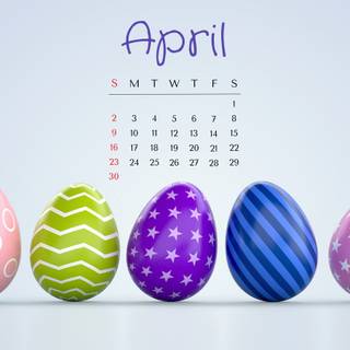April Easter 2023 wallpaper