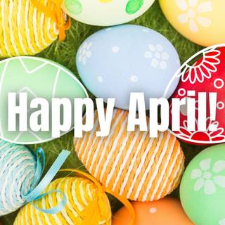 Happy Easter vibes wallpaper