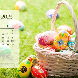April Easter 2023 wallpaper