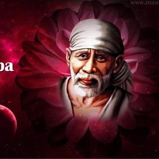 Sai Baba 3D wallpaper