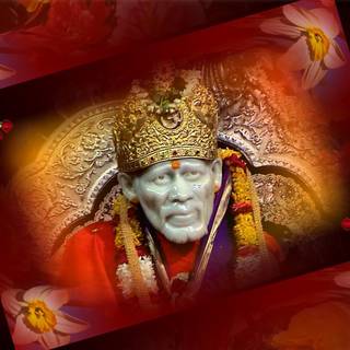 Sai Baba 3D wallpaper