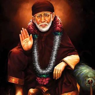 Sai Baba 3D wallpaper