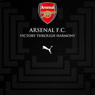 Arsenal black wallpaper