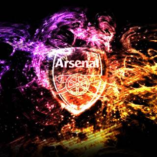 Arsenal black wallpaper