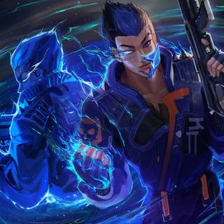 Valorant player card wallpaper