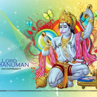 Hanuman laptop wallpaper